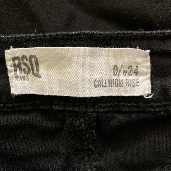 RSQ Jeans Cali High Rise Ankle Skinny Jeans size 0 - Picture 5 of 6